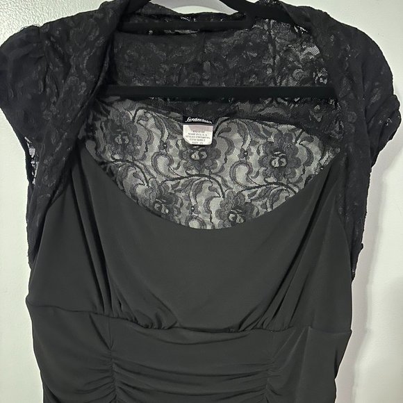 Beautiful Ruffled Sleeveless Vintage Fredericks Top - Picture 2 of 5